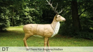 3d tiere für bogenschießen