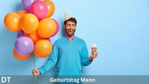 Geburtstag mann