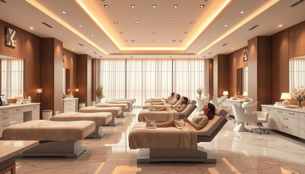 kosmetische Behandlungen im Kosmetikstudio