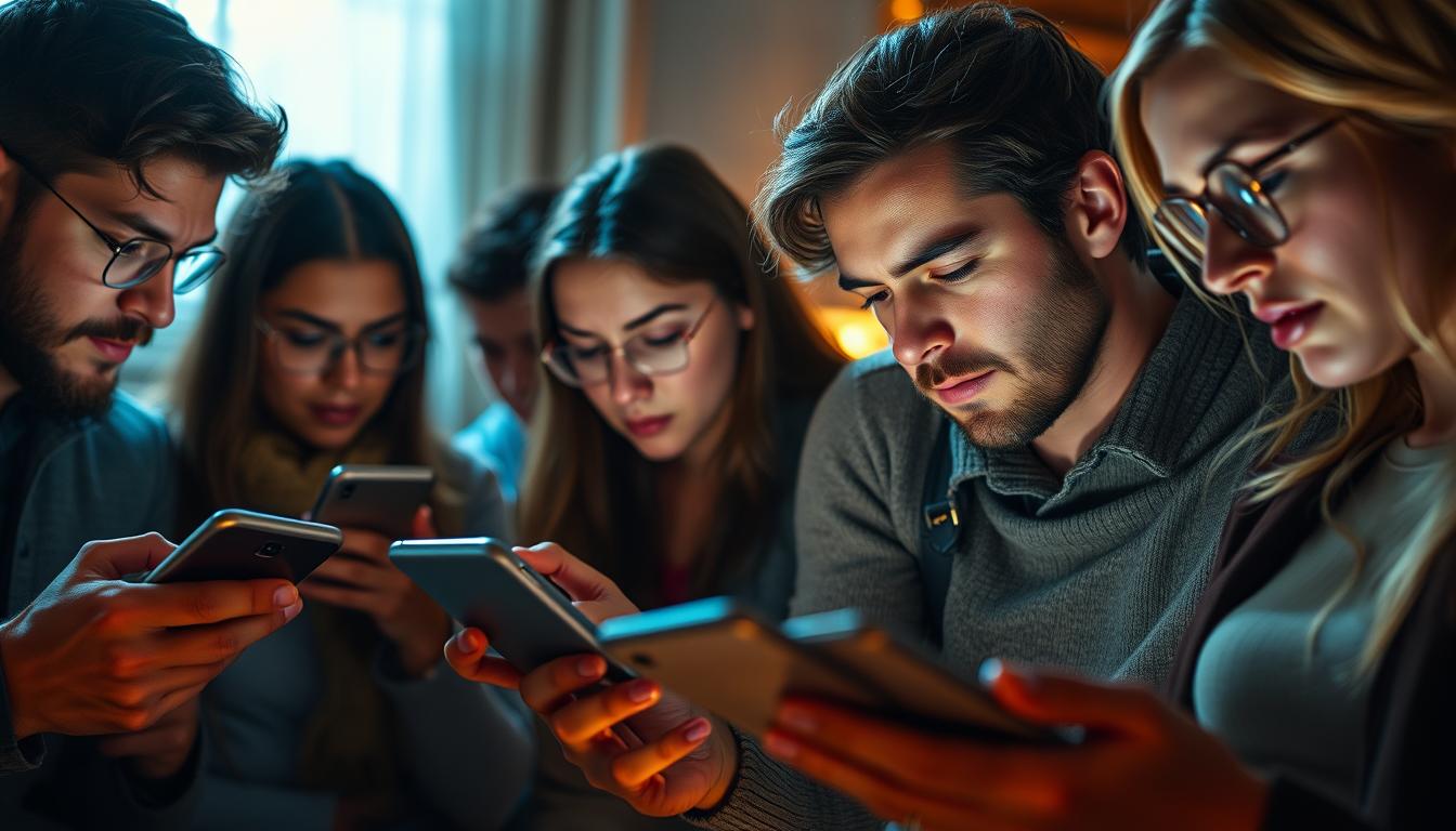 Serienfans informieren sich über neue Inhalte