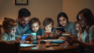 Digitaler familienalltag