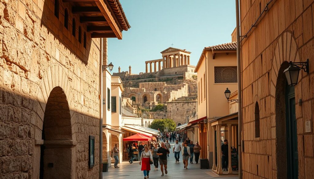Paphos Altstadt historische Stätten