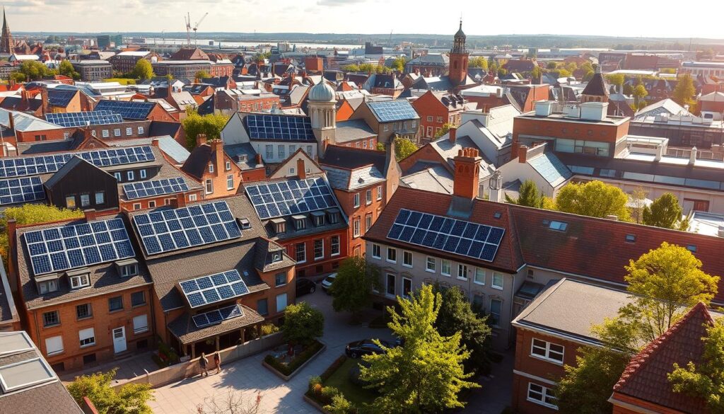 nachhaltige Stadtentwicklung durch Photovoltaik in Bremen