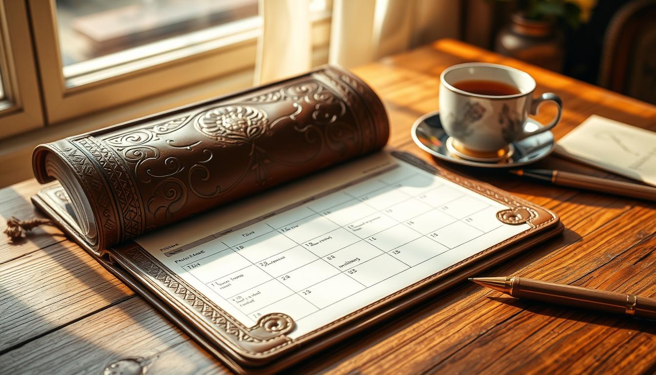 Erinnerungen festhalten mit persönlichem Kalender
