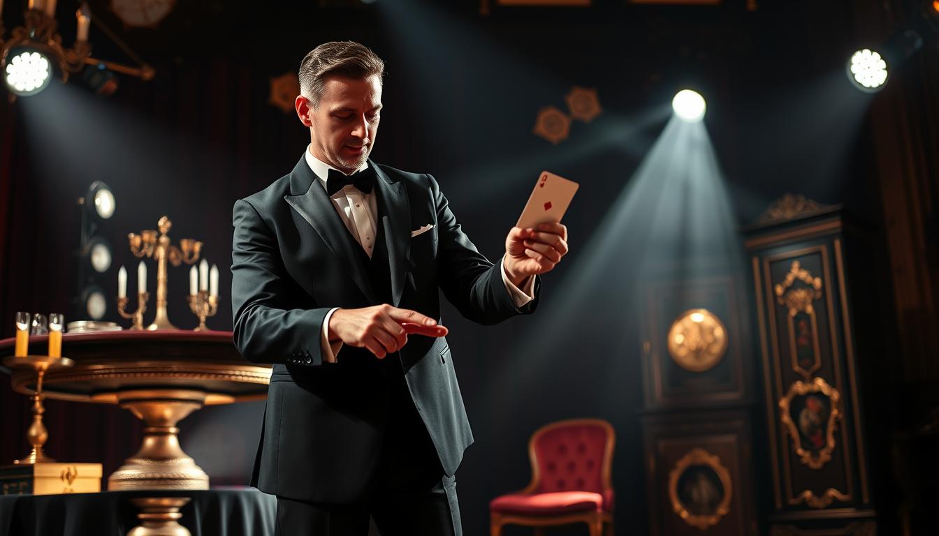 Event Zauberer bei professioneller Zaubershow