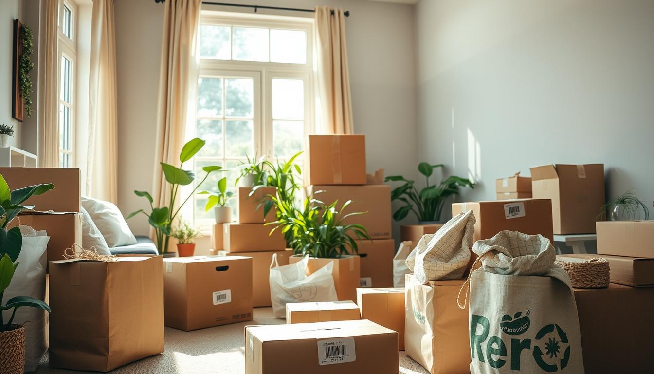 nachhaltiger Umzug umweltfreundliche Verpackung
