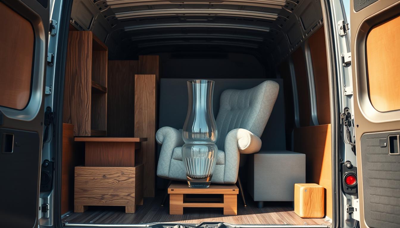 sicher transportieren Möbel Umzug