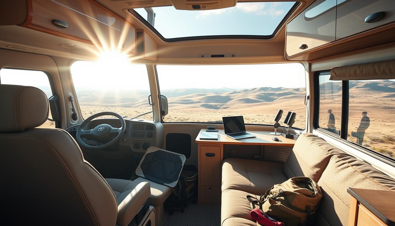 Digitale Nomaden leben ortsunabhängig im Wohnmobil