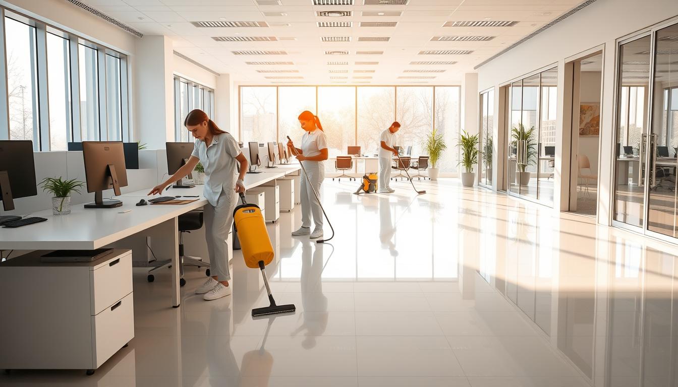 Professionelle Büroreinigung für produktive Arbeitsumgebung
