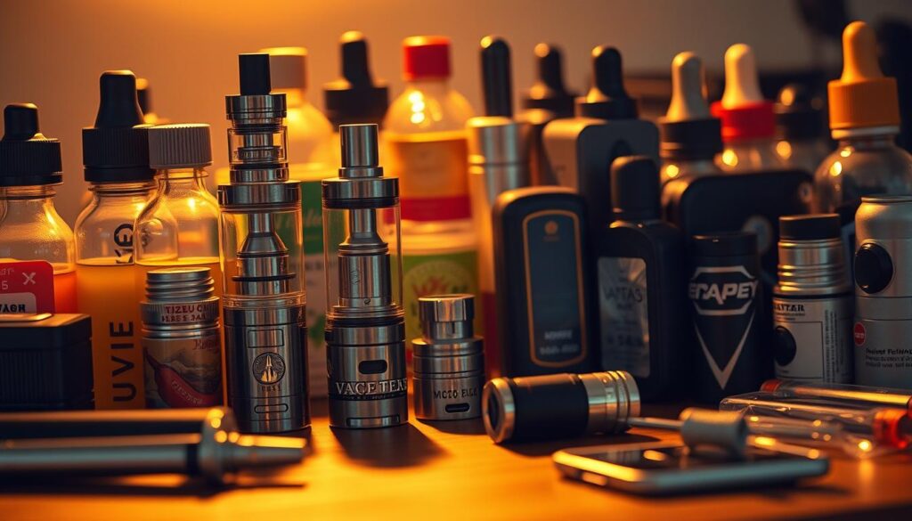 Vape-Geräte Komponenten und Dampftechnologie