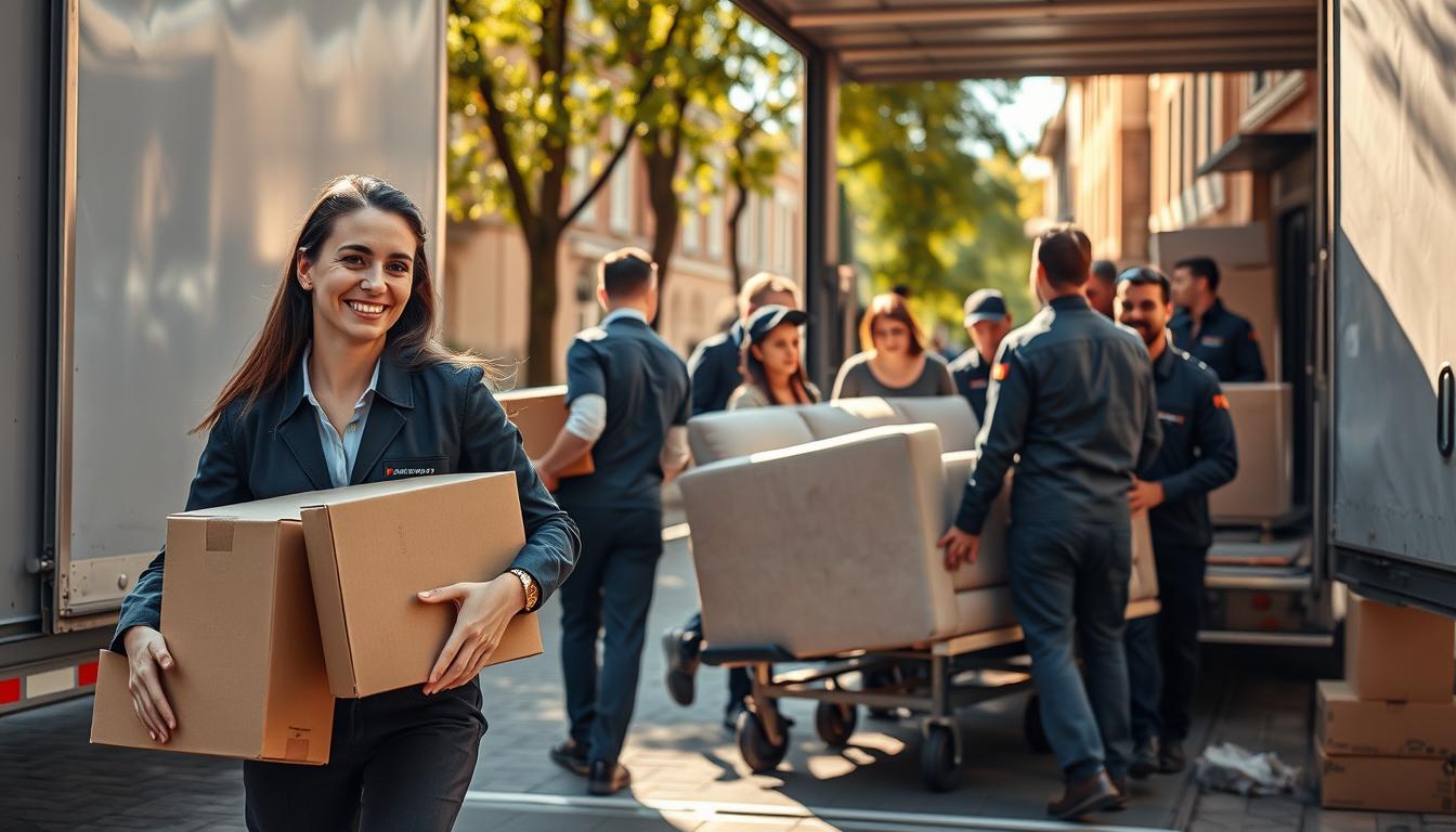 Möbelpacker Berlin beim professionellen Umzugsservice
