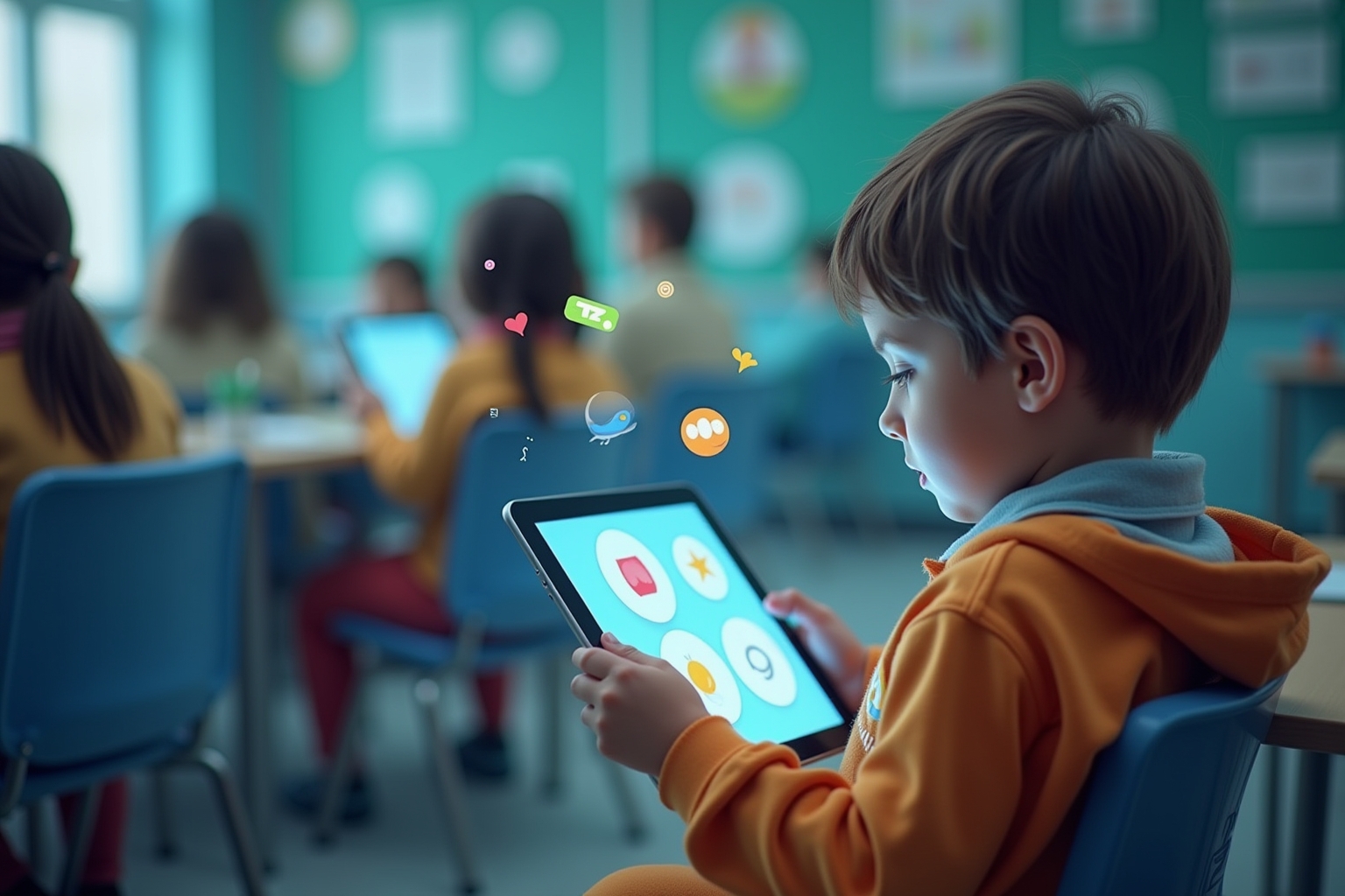 Sprachentwicklung durch digitale Lernmethoden