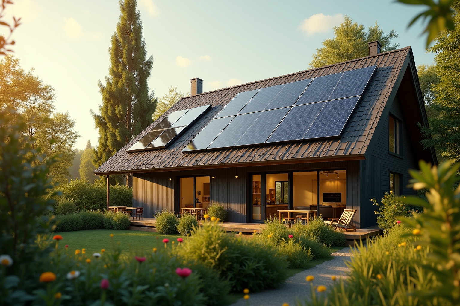 Energieeffiziente Dachgestaltung für nachhaltiges Wohnen