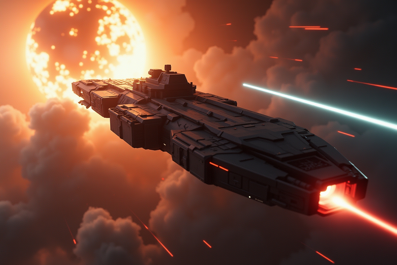 Die Evolution futuristischer Kriegsführung im All